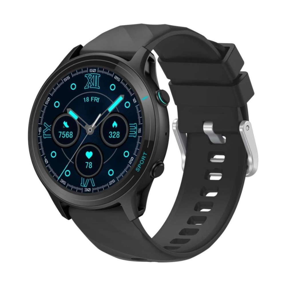 Trusmi WH02-011 Sport Smart Watch - Black