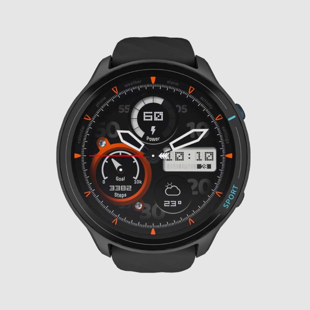 Trusmi WH02-011 Sport Smart Watch - Black — şəkil 2